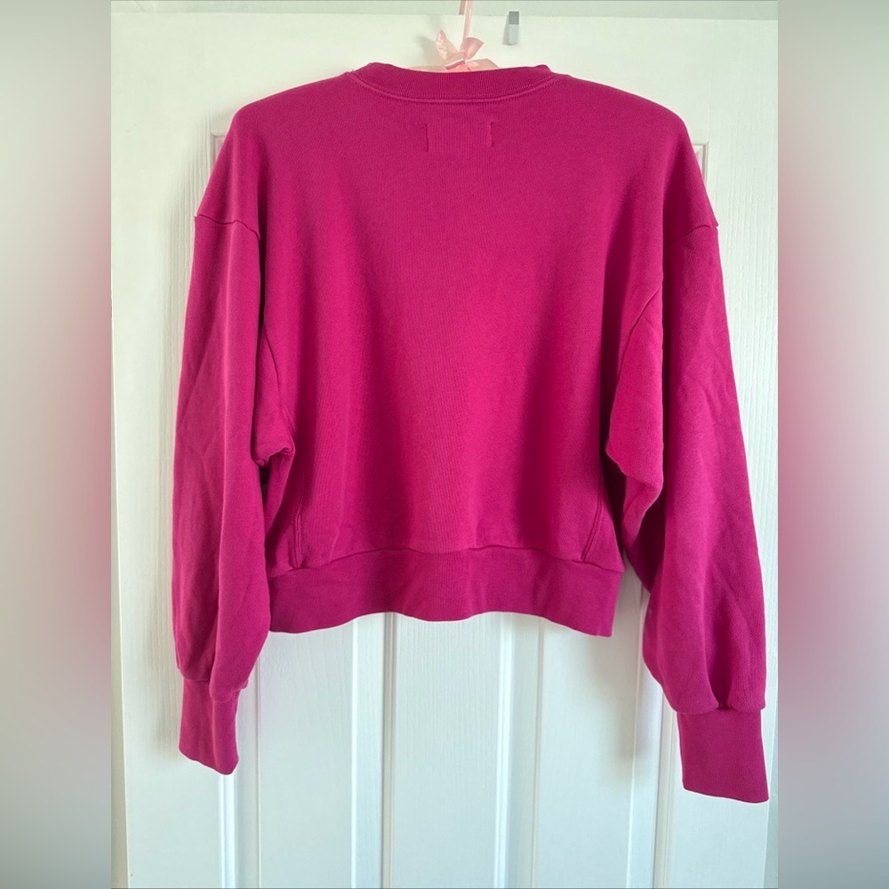 7 for All Mankind Sweatshirt Relaxed Fit XS - Picture 9 of 9